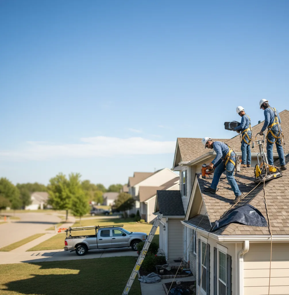 Roof Repair in Albers